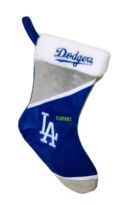 Los Angeles Dodgers MLB Holiday Christmas Stocking - Image 1 of 4
