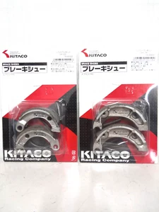 Kitaco front and rear new brake shoes set for Honda Motocompo. - Picture 1 of 6