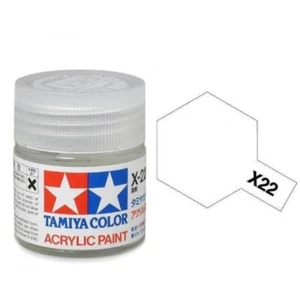 Tamiya Acrylic Mini X-22 Clear Paint - Picture 1 of 1