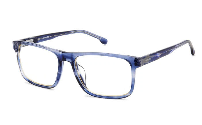 Gafas rectangulares para hombre Carrera C FLEX 04/G 381 cuerno azul Foto 1 de 4