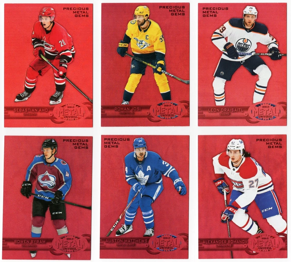 2020-21 Skybox Metal Universe 1997-98 Retro Red PMG #/100 Pick From List - Image 1 of 1