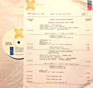 4/18/88 SOLID GOLD SCRAPBOOK'S FLIP SIDE HITS: ELVIS, BEATLES, BEACH BOYS,STONES - Picture 1 of 2
