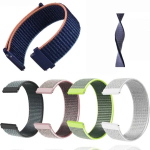 Nylon Strap Watch Band Sport 16mm 18mm 20mm 22mm Quick Release Watchband - Picture 1 of 19