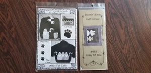 2 patrones de costura con apliques de gato para edredones/carteras - Imagen 1 de 4