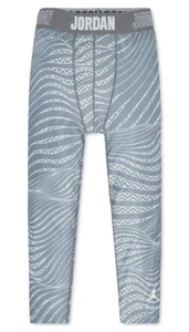 Nike DRI-FIT Jordan Jumpman Boy's Size Large 3/4 Compression Tights Pants $45 - Picture 1 of 7