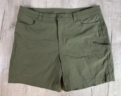 Шорты Eddie Bauer легкие зеленые туристические женские 14 (фактические 35X5,5) - Изображение 1 из 4