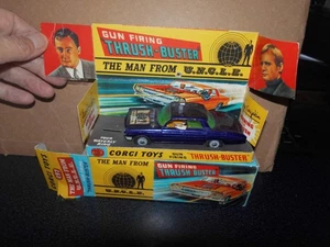 CORGI TOYS   THE MAN FROM UNCLE  GUN FIGHTING THRUSH BUSTER REPRO BOX  SEE DETAI - Picture 1 of 9