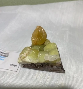 Seltenes Calcit Aurichalcit Exemplar Mapimi Mexiko 160g - Bild 1 von 9
