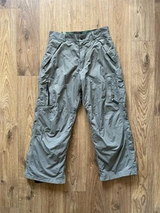 Alpha Industries Cargo Pants Mens Size M Grey Military Utility Army Trousers - Picture 1 of 14