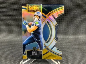 2023 Select JAKE BOBO Black Yellow Die Cut Premier RC #149 Seahawks - Picture 1 of 2