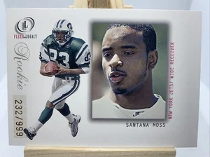 Santana Moss 2001 Fleer Legacy Rookie Card #232/999 New York Jets - Bild 1 von 10