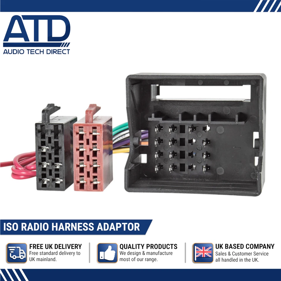 Car Radio ISO Harness Adaptor Wiring for BMW 3 Series E90 E91 E92 E93 CT20BM03 - Image 1 of 4