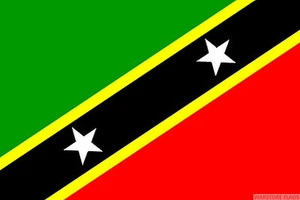 ST KITTS AND NEVIS FLAG 3X2 feet 90cm x 60cm FLAGS Caribbean - Picture 1 of 1