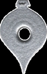 Silver ORNAMENTS 1/8" EYELETS Christmas Scrapbooking Card Making Stamping - Picture 1 of 1