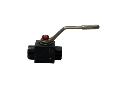 USADO Parker 6000 Psi Max 2 Vías 3/8” NPT Válvula de Bola de Alta Presión 13-124 BVHP06NSS Foto 1 de 4