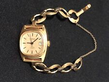 Vintage Classique Brand Swiss Ladies Gold Colored Watch - Gorgeous