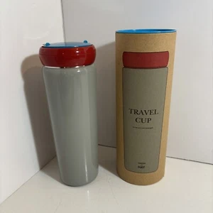 BNWOT Hay x Sowden Insulated Travel Coffee Tea To Go Cup Mug In Grey - Picture 1 of 11