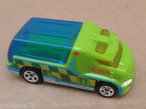 2014 Hot Wheels RAPID RESPONSE 43/250 Rescue LOOSE Green - Picture 1 of 1