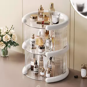 3 Tier Bathroom Countertop Organizer Perfume Display Tray for Dresser Makeup Org - Picture 1 of 12