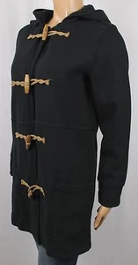 Ralph Lauren Black Toggle Hooded Jacket Coat NWT $225 - Picture 1 of 1