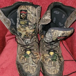 Herman Survivors 600g Thinsulate Waterproof Mens Sz 13 EURO 48  Camo Boots - Picture 1 of 9