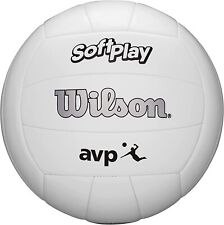 ウィルソン ソフトプレイ アウトドア バレーボール オフィシャルサイズ ホワイト