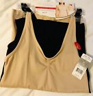 NEW 2pack Marilyn Monroe Seamless layering Cami with low ballet back,Nude/Black 
