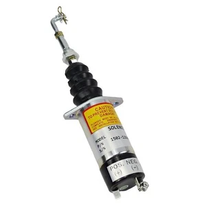 12V New Stop Shutdown Solenoid Valve 1502 Series for Woodward 307-2546 Diesel - Picture 1 of 8