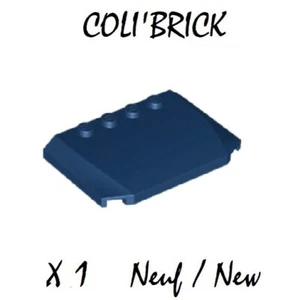 Lego 52031- 1x Capot toit voiture vehicule / Wedge 4x6x2/3 - Dark Blue - NEUF - Imagen 1 de 1