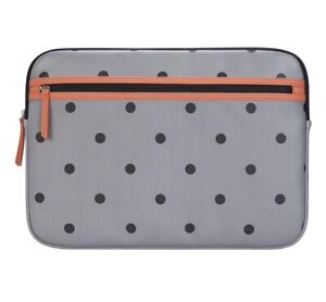Targus Laptop Sleeve Arts Edition Case Polka Dot Holds Up To 15-16”