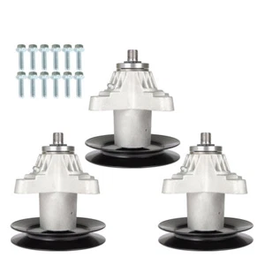 3 x Conjunto de husillo para Cub Cadet MTD Troy Bilt 50” 54” 618-04125 918-04126 - Imagen 1 de 11