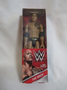 The Rock WWE Mattel Action Figure 12 inch 2015 Rare NIB - Picture 1 of 9
