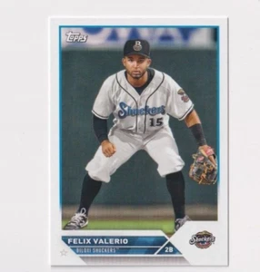 (10) Felix Valerio 2023 TOPPS PRO DEBUT ROOKIE LOT #PD-55 BILOXI SHUCKERS RC - Picture 1 of 1