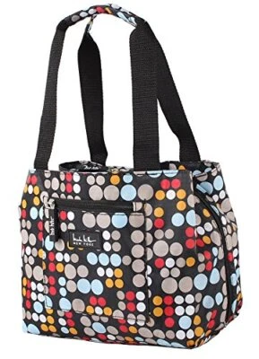 Bolsa de almuerzo aislada Nicole Miller - bolsa de hielo refrigerador abierto lonchera para alimentos Foto 1 de 4