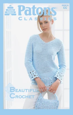 Beautiful Crochet Patons Pattern Book 500810 - Image 1 of 4