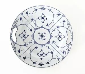 Kalk Eisenberg Geschirr Servierplatte Porzellan Indisch Blau Strohblume - Bild 1 von 2