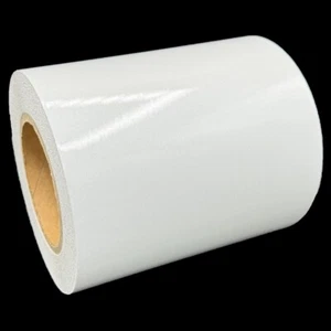 6" Inch White Reflective Tape Type 1 Flexible Engineer Grade Nikkalite ELG Safe - Picture 1 of 10