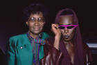 Jamaican Fashion Model Singer And Actress Grace Jones 1985 Music OLD PHOTO 1
