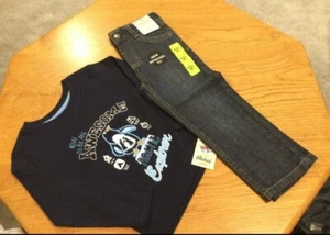 Boys outfit jeans top 2-3y BNWTDenim &co straight jeans 2-3Primark top... - Picture 1 of 1
