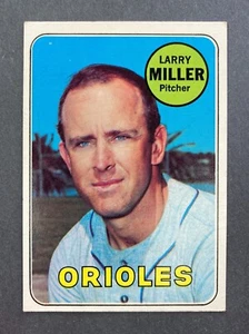 1969 Topps #323 Larry Miller (Baltimore Orioles) - Picture 1 of 2