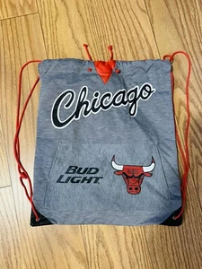 Mochila con cordón Chicago Bulls bolsa de gimnasio Bud Light - Imagen 1 de 3