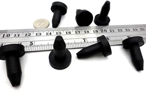 Leitungsdichtstopfen passend für 1/4" bis 5/16" Loch Gummilochstopfen für 1/4" bis 5/16" Löcher - Bild 1 von 12