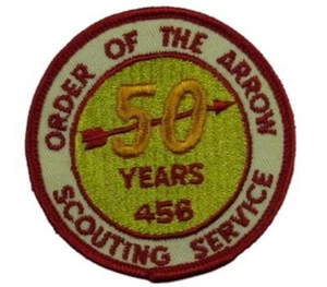 Powhatan Lodge 456 Blue Ridge Council VA 50 Jahre R2 Klappe ROT Bdr (GNY547) - Bild 1 von 1