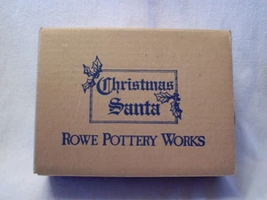 Vintage Rowe Pottery Box for Christmas Santa (Box Only) - Picture 1 of 5