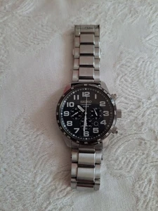 Gents Seiko Solar Chronograph Watch V175-0CG0 - Picture 1 of 6