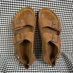 Birkenstock Milano Sandal Warm Brown EU 39 / US 8 - Summer / Vacation / Travel - Picture 1 of 4