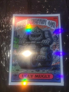 Mad Scientist 40K GPK Spoof SP Sticker Holo Ugly Mugly - Picture 1 of 2