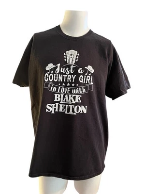 Camisa Blake Shelton Country Girl In Love With Blake Estampado Gráfico XL Concierto Foto 1 de 3