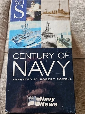 WH Smith Century Of Navy (Navy News) Narrated by Robert Powell Video Set - Image 1 of 4