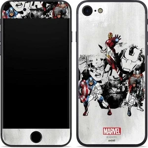 Avenger Action Sketch iPhone 7 Skinit Phone Skin Marvel NEW - Picture 1 of 6